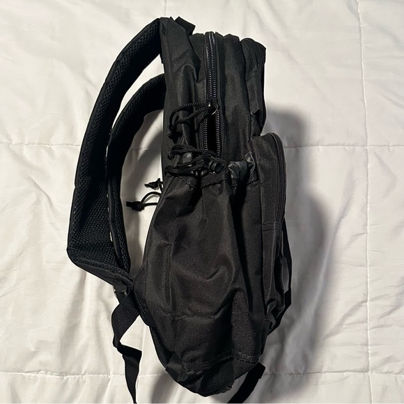 NRA Jacket Backpack Men's L Grey Black Fleece Lined Zip Adjustable Logo Hunting - Picture 15 of 16